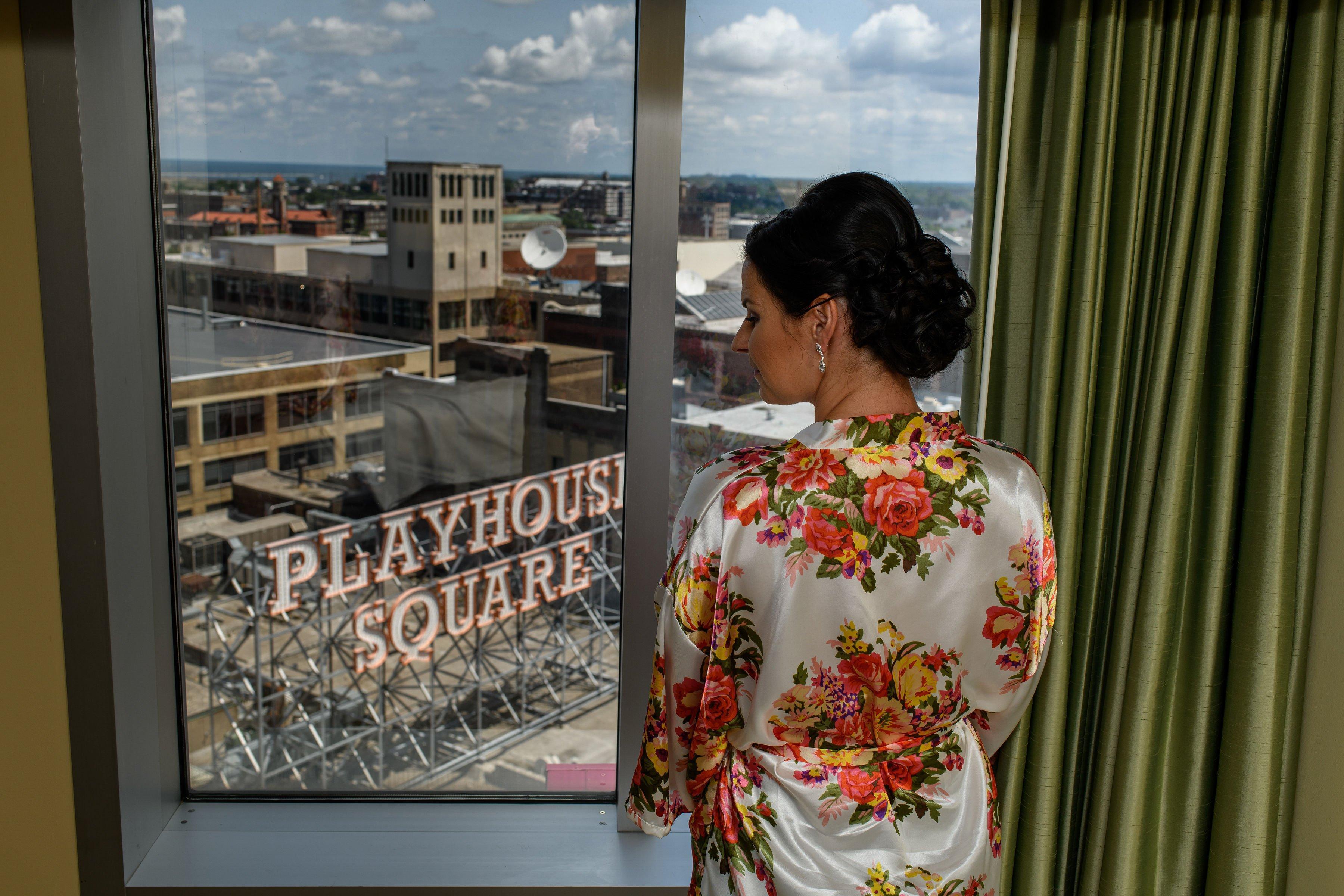คราวน์ พลาซา คลีฟแลนด์ แอท เพลย์เฮาส์ สแควร์ Hotel ภายนอก รูปภาพ